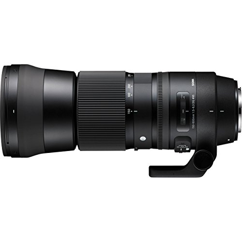 Sigma 150-600Mm F/5-6.3 Dg Os Hsm Contemporary Lens For Nikon F Bundle Includes Manufacturer Accessories + 72 Inch Monopod With Quick Release + Uv Filter + Lens Pen + Microfiber Cleaning Cloth #TOP2