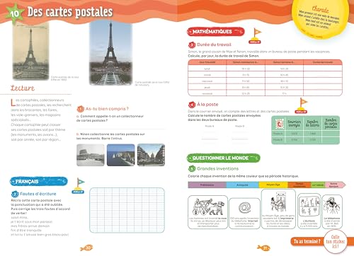 Cahier de vacances 2026 du CE2 vers le CM1 (8-9 ans) - Révisions complètes Toutes les matières / Nouveaux programmes - corrigés détachables - Nathan vacances – vue 4