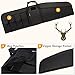 MARITTON Rifle Case Tactical Single Scoped Soft Rifle Bag with Multiple Magazine Holder Pouch,Dual Lockable Zippers, Available Length in 35