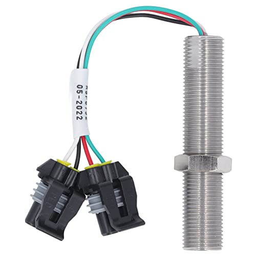 Stainless Steel Magnetic Pickup Speed Sensor for Generators and Industrial Applications, 5/816 UNF Thread Size, Reliable High-Performance Speed Measurement Device