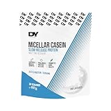 DY Nutrition Micellar Casein Protein Powder | Slow-Release Night-Time Recovery | 25.5g Protein Per Serving | Supports Muscle Growth, Satiety & Bone Health | Unflavoured, 907g (30 Servings)
