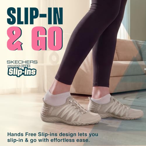 Image of Skechers Women's Breathe-Easy Roll-With-Me | Modern Comfort Casual, Slip-ins, Relaxed Fit, Air-Cooled Memory Foam, Machine Washable, Vegan