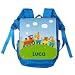 Produktbild Striefchen® Kinder-Rucksack mit Namen - tierische Eisenbahn - ideal für den Kindergarten