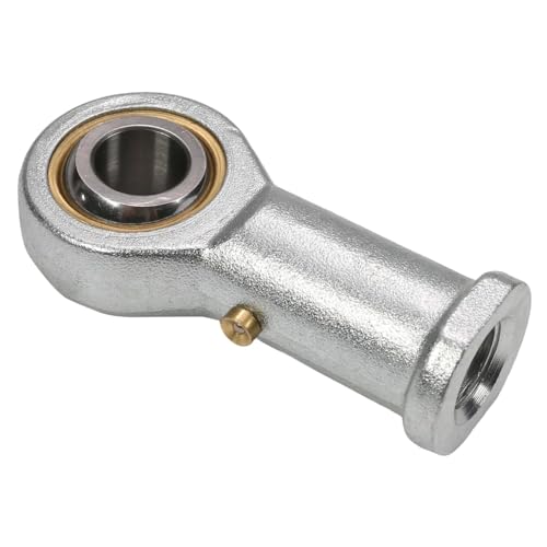 Bztoolbox 1Pc PHSB8 Rod End Bearing, 1/2 Inch Bore Pre-Lubricated Bearing, 1/2-20 Female Thread Right Hand