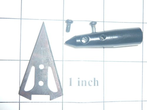 Tiger 36 Broadheads 125 Gr. 2 Blade Hunting Arrowheads #TOP4
