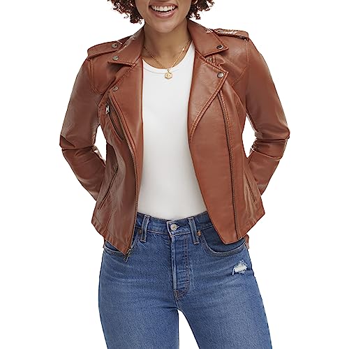 Image of Levi's Women's Classic Faux Leather Moto Jacket