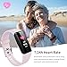 WELESS Fitness Tracker with 24 Hour Heart Rate Monitoring Sleep Monitoring Fitness Watch with Pedometer IP68 Waterproof Smart Bracelet with Step Tracker for Women Men
