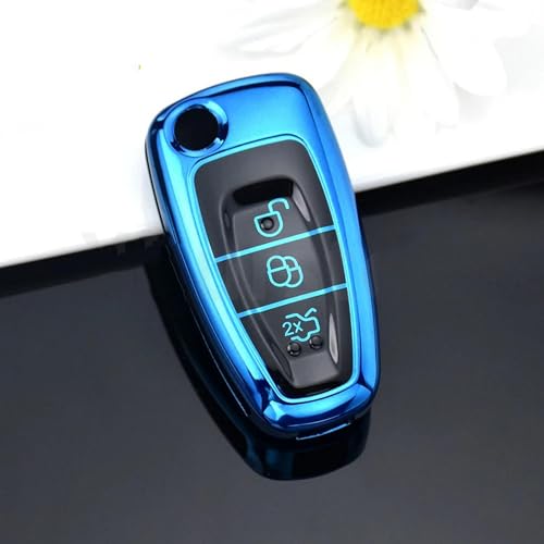 Coque de clé de voiture Ford Focus 2 3 MK3 ST RS Fiesta Kuga Mondeo