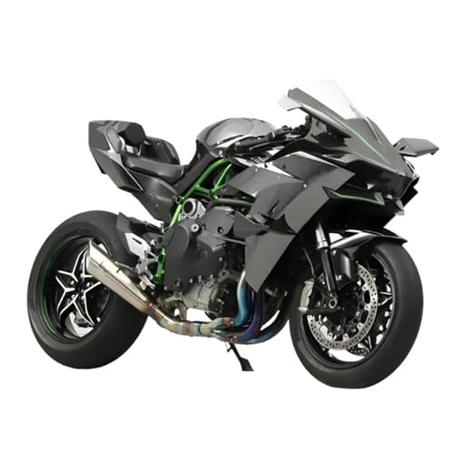 模型玩具 1/12 オートバイモデル組み立てバージョンシミュレーション合金装飾品 に適合するカワサキ に適合するニンジャ H2R