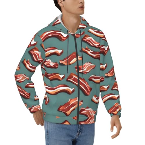 Sweat à capuche bacon EdWal pour vos moments de détente et sorties décontractées