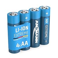 Ansmann – ANSMANN Extrem Lithium Batterie AA Mignon 1,5V, 4 Stück, Ein