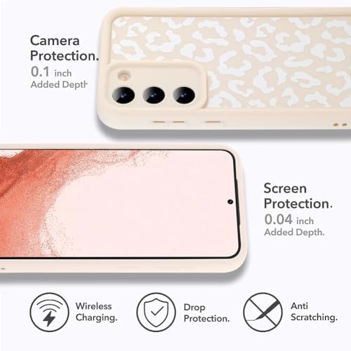 Image of Compatible with Samsung Galaxy S22 Case, White