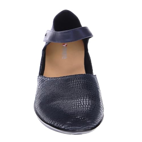 Image of Revere Osaka Mary Jane - Premium Leather - Orthotic-Friendly Removable Insoles - Adjustable Strap - Arch Support - Stylish Wedges for All-Day Comfort
