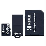 3 en 1 BUNDLE: lector de tarjetas MicroSD USB y adaptador SD incluido. Transfiera sus archivos multimedia desde su tarjeta a cualquier PC o computadora portatil. Simplemente inserte la tarjeta MicroSD en el adaptador o lector y conéctela a la computadora. También puede usar microSD con un adaptador SD para camara o camara de video. No se requiere controlador.