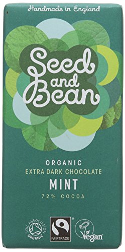 Organic Seed and Bean Extra Dark Mint Chocolate 85 g