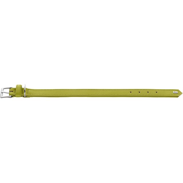 Foto 2 de 8 de HUNTER Collar para Perro Amalfi, Color Verde, Vegano, Piel sintética con Aspecto de napa, Suave
