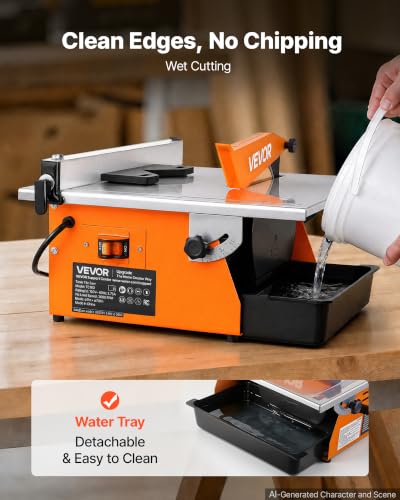 VEVOR 7-Inch Wet Tile Saw
