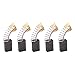 TANIQIACA Motor Carbon Brushes, 20 Pcs, No. 103 Model, 6x10x15mm, Copper, Replacement Parts for Power Tools
