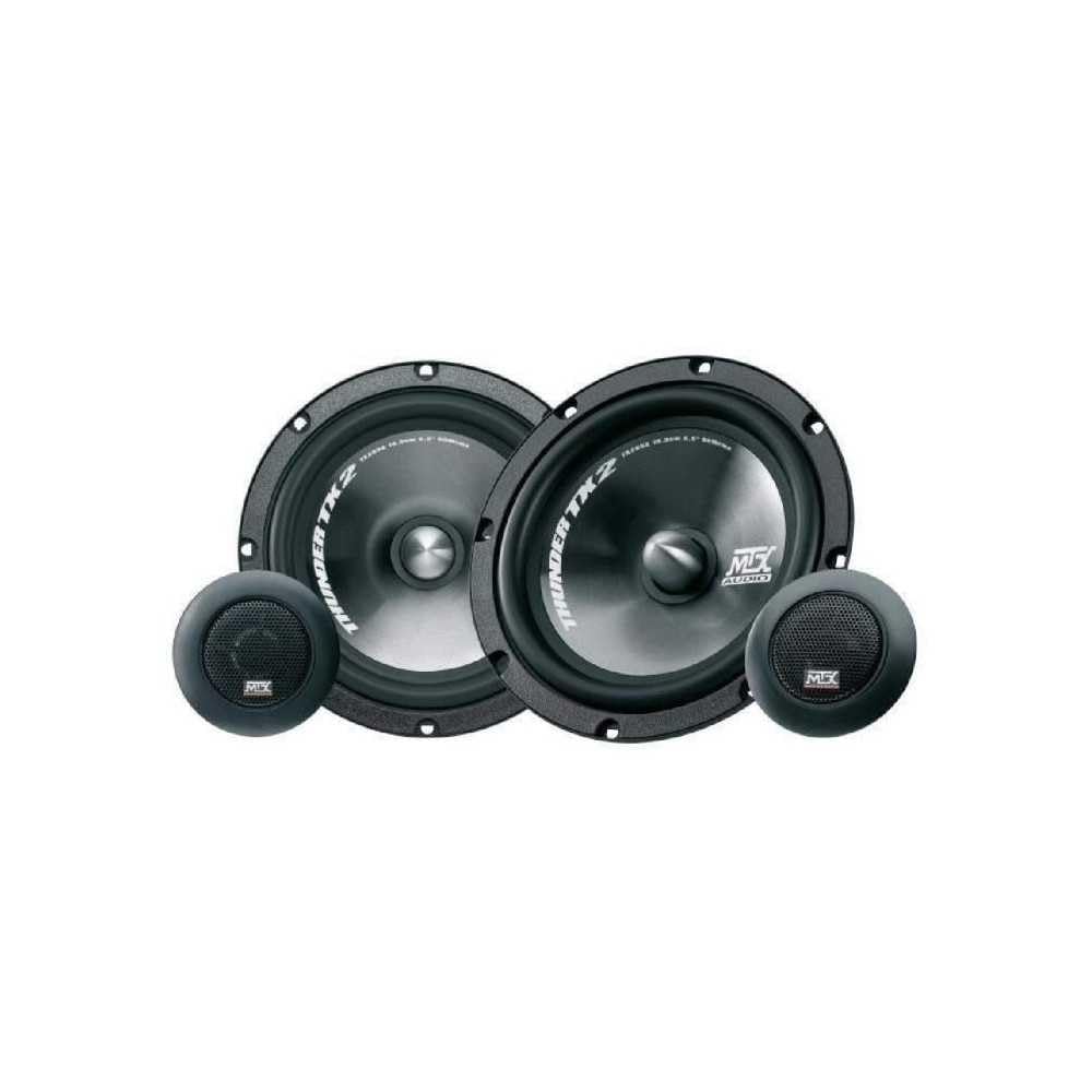 MTX - Kit de Haut-parleurs 2 Voies TX265S, 16,5 cm de diamètre, 65 W, RMS 260 W, Peak 4O