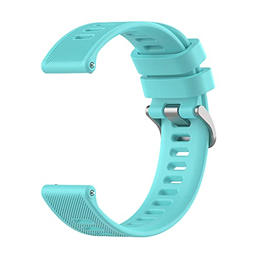 Kompatibel mit Garmin Forerunner55 B&auml;ndern, Silikon Uhrenarmband Ersatz Zubeh&ouml;r f&uuml;r Garmin Forerunner 55 GPS Running Smartwatch (mintgr&uuml;n)