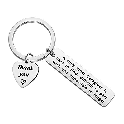 CENWA Caregiver Gifts Daycare Provider Gift A Truly Great Caregiver is Hard to Find Difficult to Part with Nanny Gift Babysitter Appreciation Gift Daycare Nurse Gift (caregiver K)