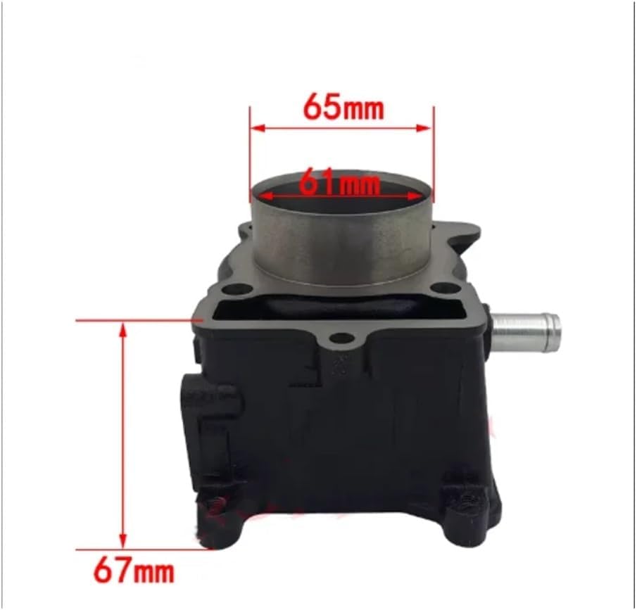 61mm ビッグボアシリンダーピストン＆ガスケットキット YP125 MAJESTY125 SMAX125 ZF125T チューニン