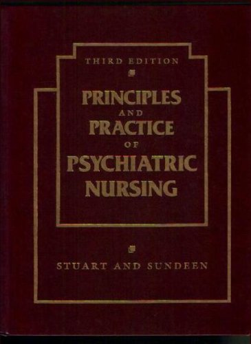 Principles and practice of psychiatric nursing 0801647924 Book Cover