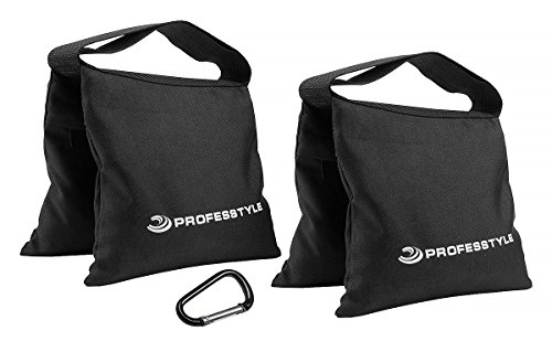 Professtyle Sandbag Weight for Photography & Light Stands with Iron Insert - No