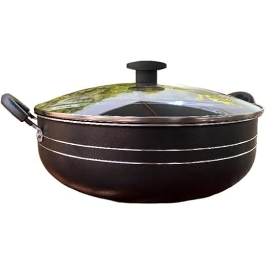 Wok Antiaderente 30 cm com Tampa
