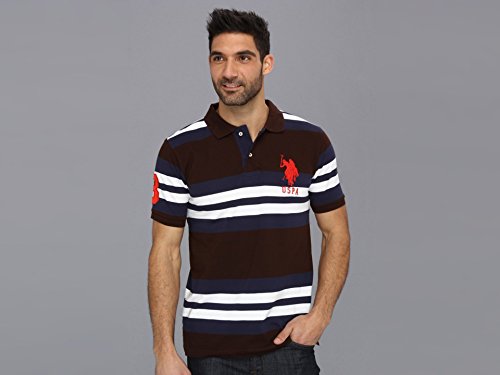 U.S. Polo Assn. Men's Multicolored Striped Polo Shirt