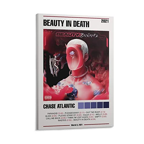 Poster Chase Atlantic Beauty In Death 2021 toile chambre adulte