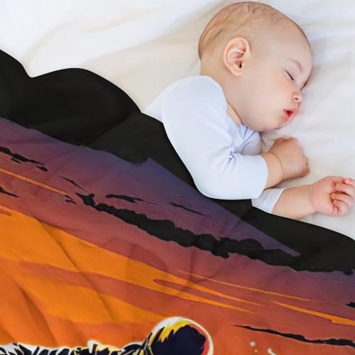 Couverture flannel polaire chaude et legere facile a manipuler pour lit de bebe - 5
