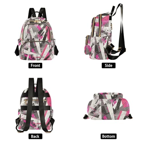 Mochila moderna Graffiti Artwork de 12.5 pulgadas para evitar dolores de espalda 2