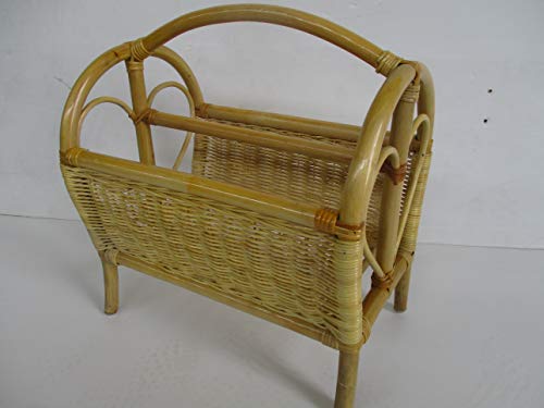 PORTA RIVISTA MIDOLLINO fantasie d oriente Porta RIVISTE Rattan Vimini PORTARIVISTE 40X39X50 H Porta GIORNALI