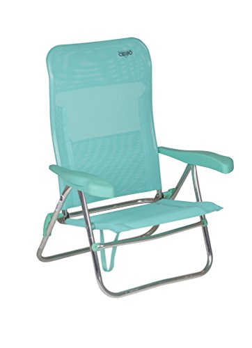 Crespo 1148255 CR - Silla de Playa de Aluminio-205/06, Verde