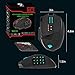 immagine 1Mouse da gioco wireless senza lag Gamspeed V8 Pro RGB MMO, sensore ottico da 16.000 DPI, tecnologia di trasmissione a 2,4 GHz, design ergonomico , illuminazione Chroma RGB, 16 pulsanti programmabili