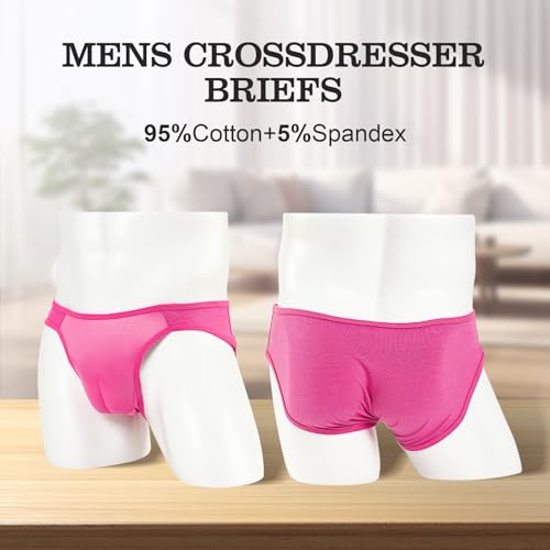Mens Crossdresser Panties Hiding Gaff Tucking Underwear Transgender Cotton Briefs Sissy Lingerie4