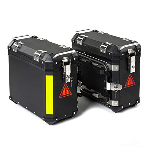 SHAD D0B36100 Seitenkoffer Set Schwarz - Motorrad Gepäckträger Koffer