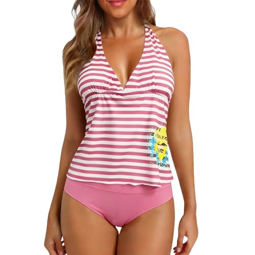 Maillot de bain tankini respirant à bretelles réglables