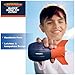 Aerobie Super Sonic Fin Catch Football, Outdoor-Spielzeug aus weichem Material, für Kinder und Erwachsene ab 8 Jahren, Blau/Orange