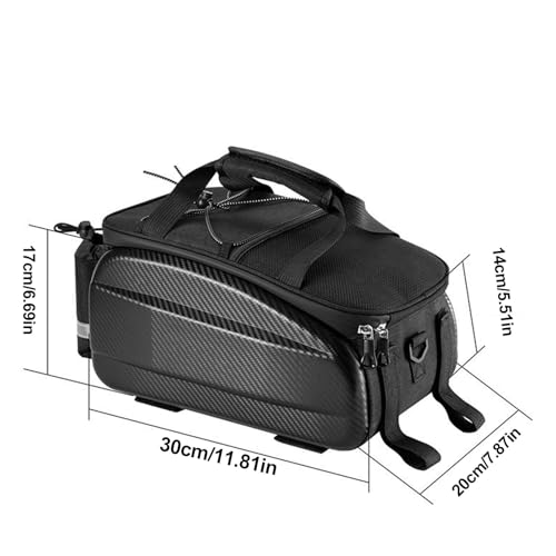 Sacs à vélos résistant pour rack arrière extensible anti-encombrement - 6