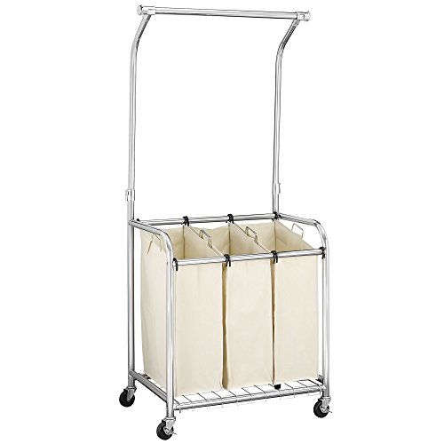 Household Essentials Commercial Laundry Center with Clothes Rack