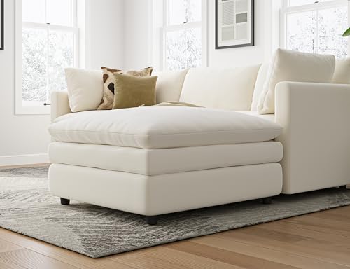 Txtin's Cloud Couches for Living Room L Shaped Sectional Couch with Ottoman Deep Plush 4 Seats Sofa Modern Sofa for Apartment Txtin's Cloud Couches for Living Room L Shaped Sectional Couch with Ottoman Deep Plush 4 Seats Sofa Modern Sofa for Apartment - Image 5