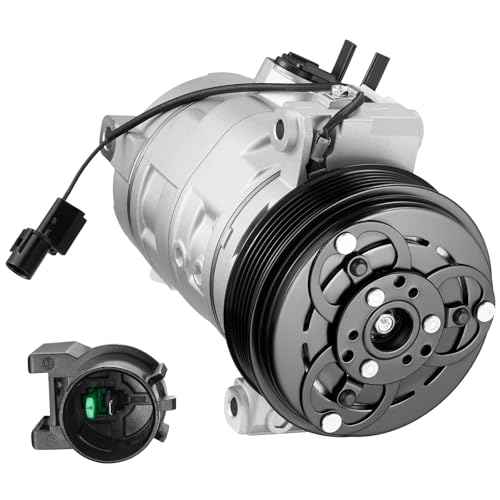 BDFHYK 97484 Air Conditioning A/C Compressor with Clutch Compatible with Jeep Wrangler V6 3.8L 2007 2008 2009 2010 2011