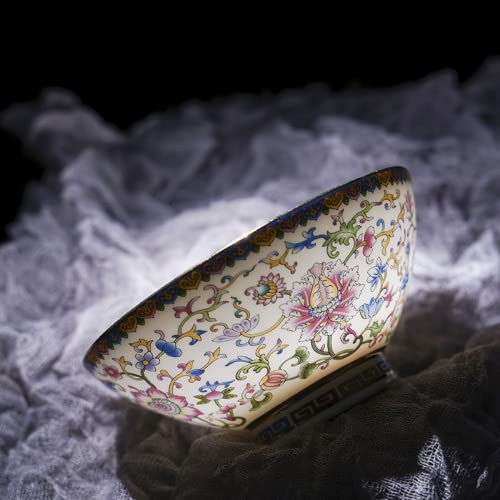 Vajilla de cerámica antigua de 13 cm de Jingdezhen estilo chino para regalar 2