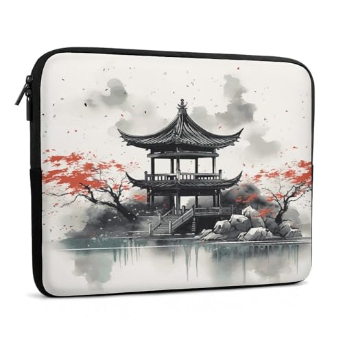 Funda protectora para portátil de 17 pulgadas impermeable unisex 3