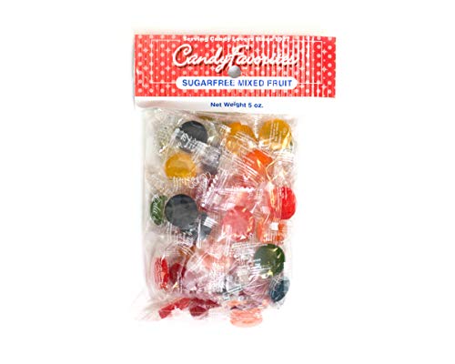 Dulces sin azúcar 5 oz en bolsas colgantes - 6 por caja