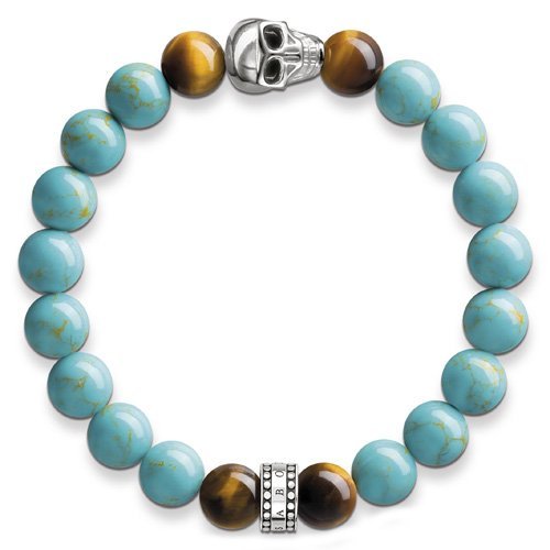 Preisvergleich Produktbild Thomas Sabo Damen-Armreifen Tigerauge A1560-936-17-L20