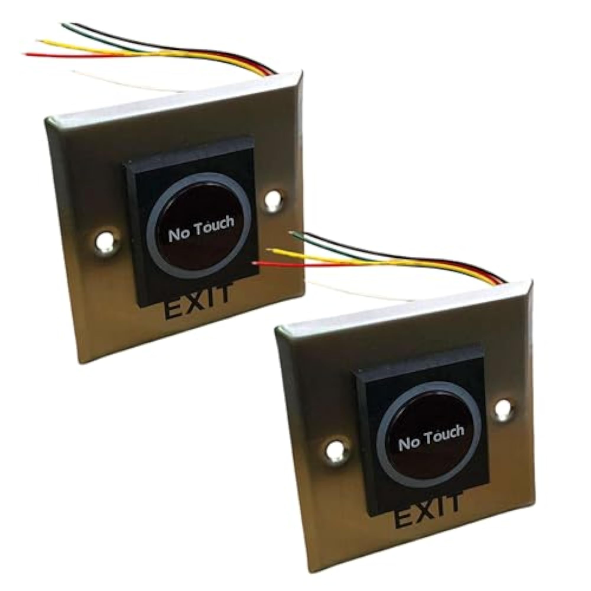 2-Pack No Touch Exit Button with Infrared Sensor