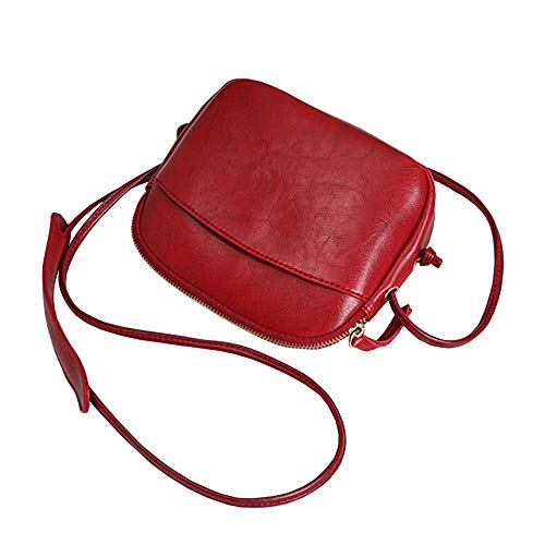 Small Crossbody Bags Shoulder Bag for Women Stylish Ladies Messenger Bags Purse and Fashion Handbags (red)